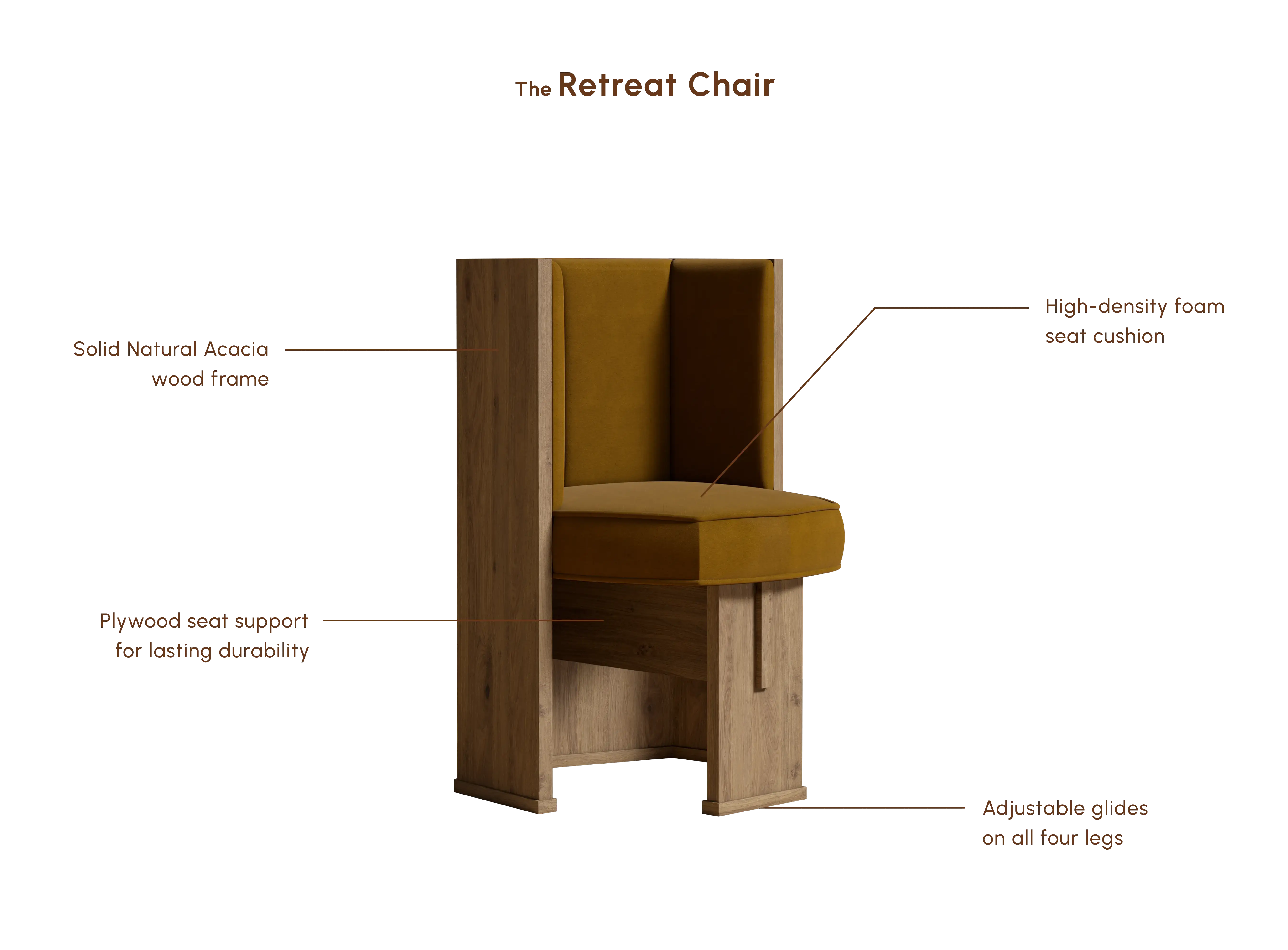 Retreat Chair by Maria Sharapova