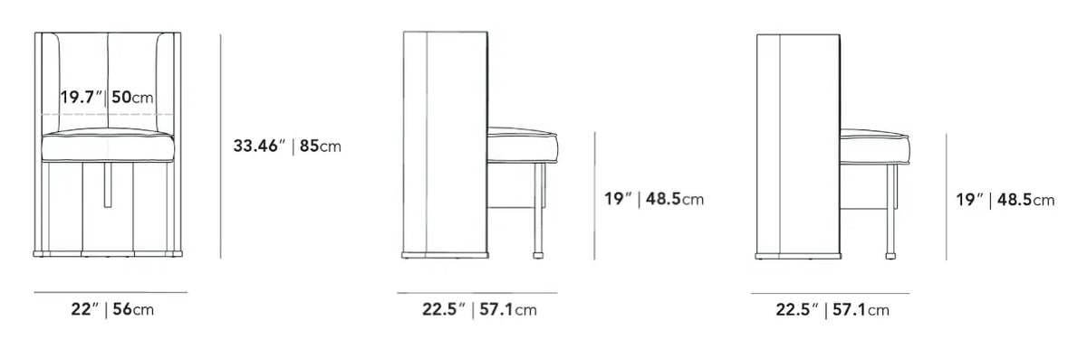Product dimensions