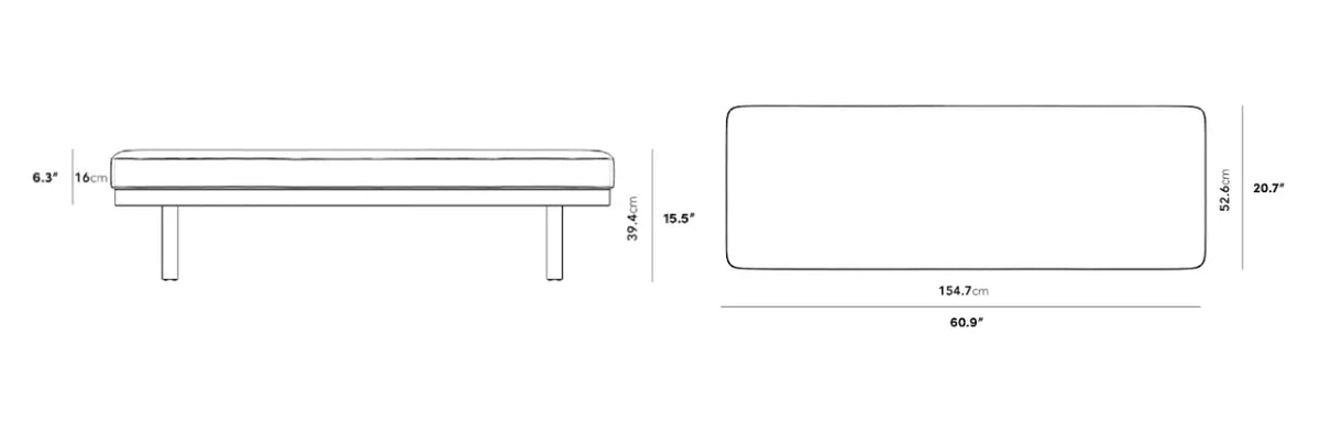 Product dimensions