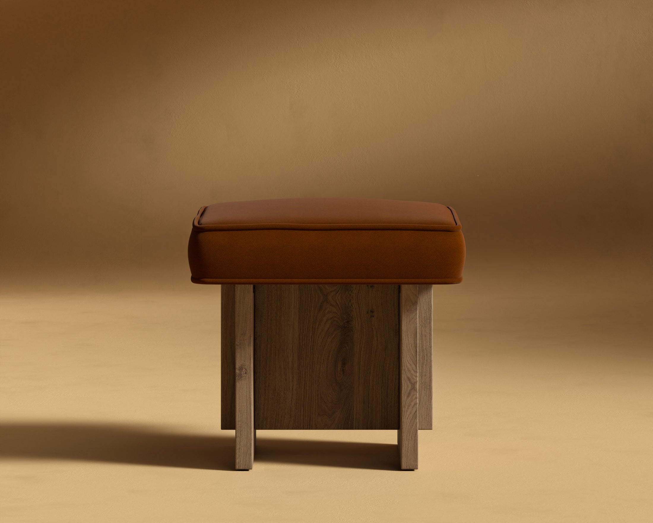 Warm, organic finish enhances texture