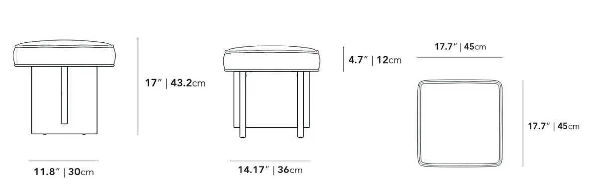Product dimensions