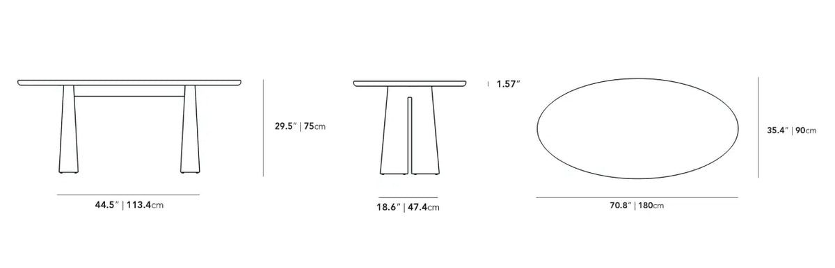 Product dimensions