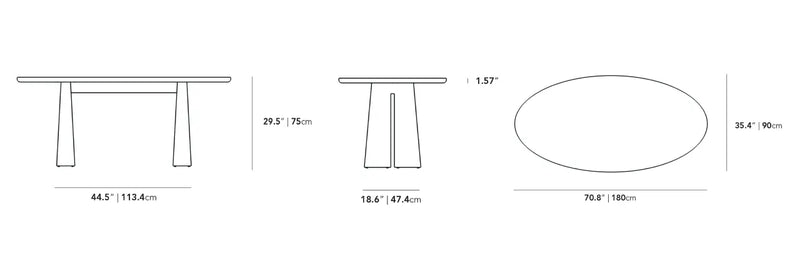 Product dimensions