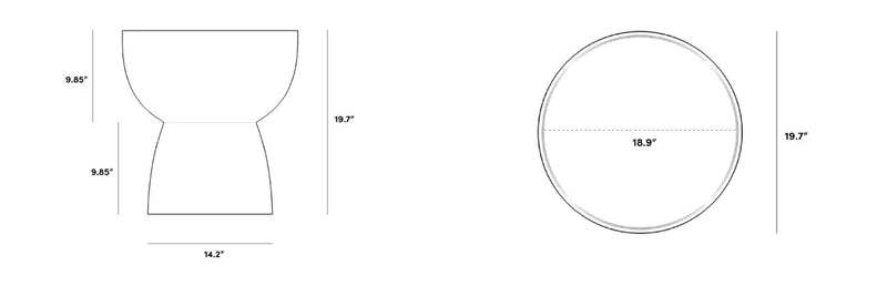 Product dimensions